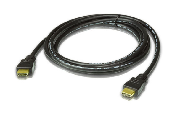 2M HDMI Cable  High Speed HDMI Cable with Ethernet. Support 4K UHD DCI, up to 4096 x 2160 @ 30Hz. Gold-plated connectors