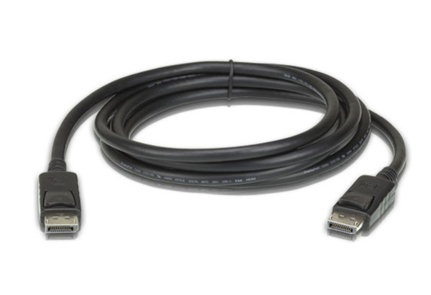 3M DisplayPort Cable Support 4K UHD, up to 3840 x 2160 @ 60Hz. 28 AWG copper wire construction for high-definition media connections