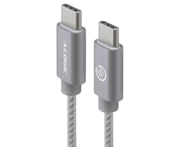 ALOGIC 2m USB 2.0 USB-C (Male) to USB-C (Male) - Prime Series - SPACE GREY