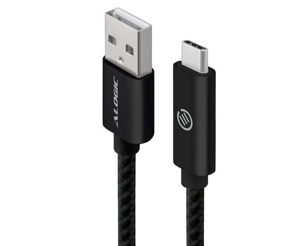 ALOGIC 3m USB 2.0 USB-A (Male) to USB-C (Male) - Prime Series - BLACK