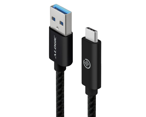 ALOGIC 1m USB 3.1 (GEN 2) USB-A (Male) to USB-C (Male) Cable - Prime Series - Black