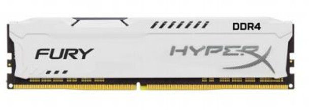 16GB 2666MHz DDR4 CL16 DIMM (Kit of 2) 1Rx8 HyperX FURY White