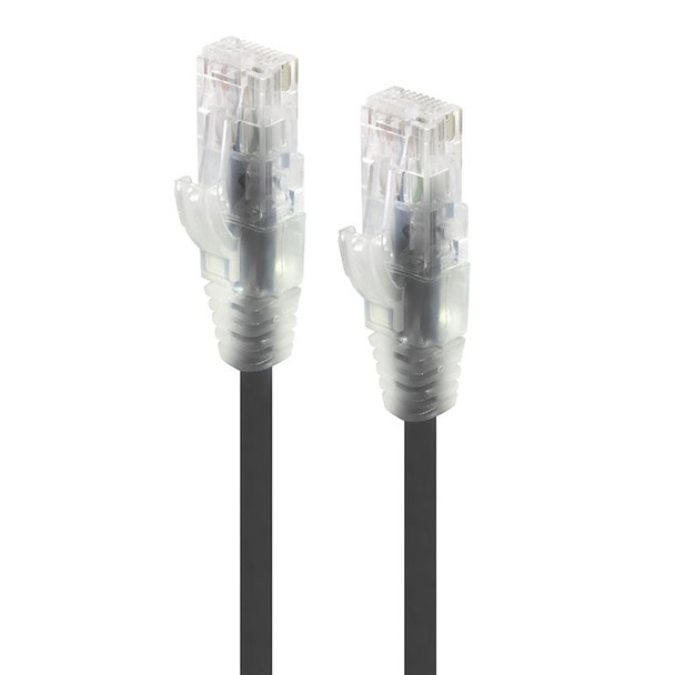 ALOGIC 3m Black Ultra Slim Cat6 Network Cable - Series Alpha