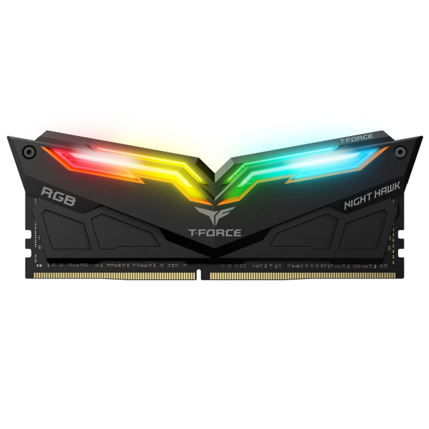 T-Force Night Hawk RGB Series DDR4 3200MHz Dual channel 2 x 8GB Black