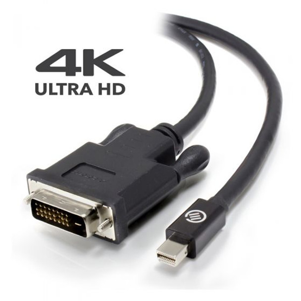 ALOGIC Active Mini DisplayPort to DVI-D Cable with 4K Support - Elements Series - 2m