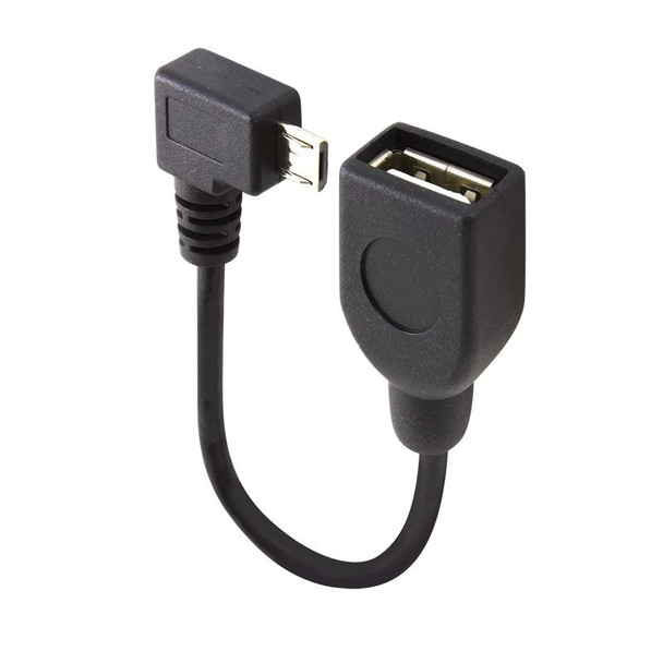 ALOGIC Right Angle 30cm Micro USB Male to USB Type A Female