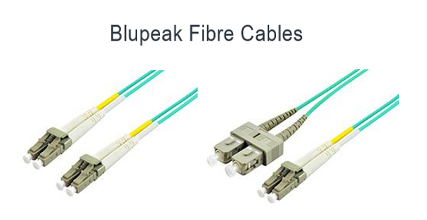 Blupeak 10m Fibre Patch Cable Multimode LC to LC OM3