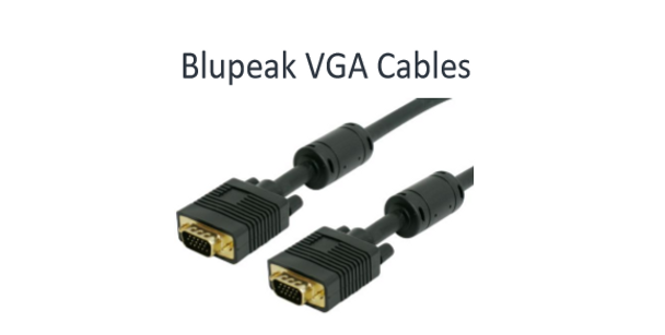 Blupeak 2m VGA Extension Cable Male to Female