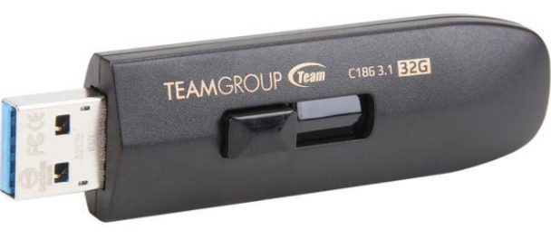 TEAM C186 USB 3.0 32GB Black