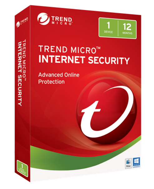 Trend Micro Internet Security 2017 (1 Devices) 12mth