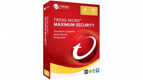 Trend Micro Maximum Security 2017 (1-2 Devices) 12mth Add-On