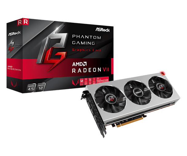 ASROCK Gaming Graphic card;Graphics Engine:AMD Radeon VII;Memory:HBM2 16GB;Memory Clock:1GHz