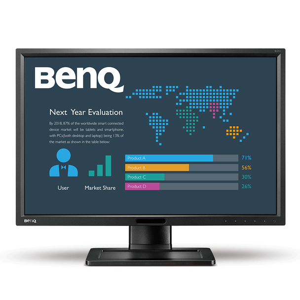 BenQ BL2411PT 24" (16:10) IPS LED 1920x1200 Business Monitor with Eye-Care Technology