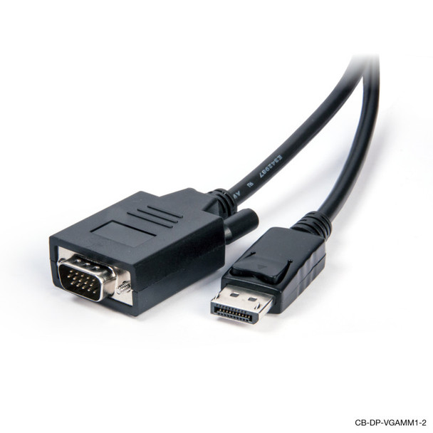 1m DisplayPort to VGA Cable Male to Male
