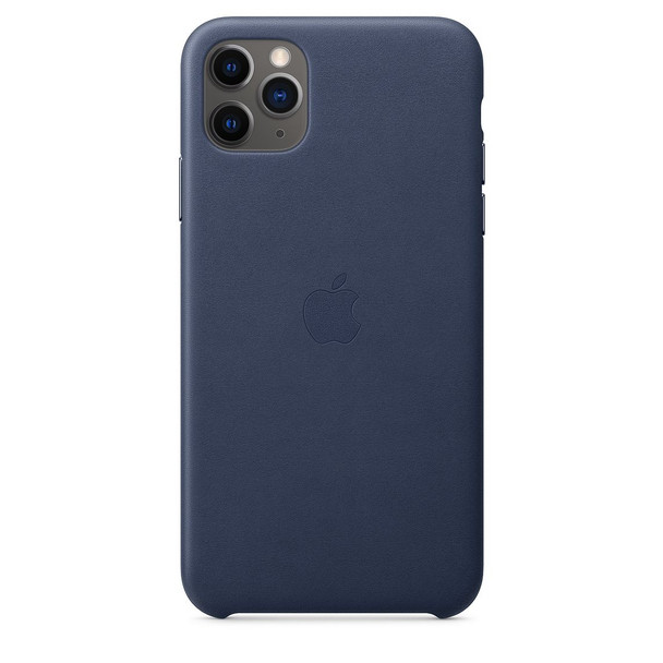 Apple iPhone 11 Pro Max Leather Case - Midnght Blue