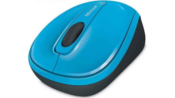 L2 Wireless Mobile Mouse3500 Mac/Win USB Port EN/XT/ZH/HI/KO/TH Hdwr Cyan Blue