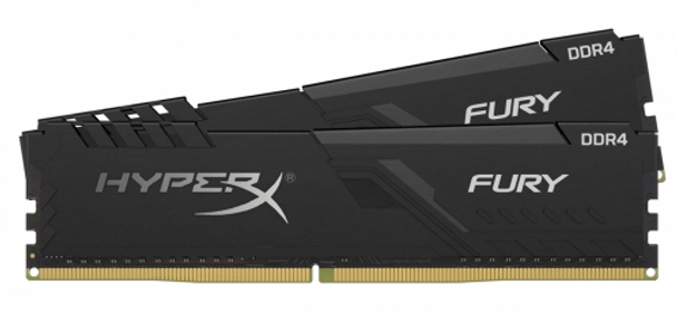 32GB 2666MHz DDR4 CL16 DIMM (Kit of 2) HyperX FURY Black