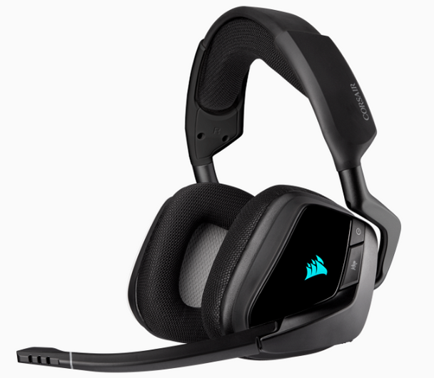 CORSAIR VOID RGB ELITE Wireless Premium Gaming Headset with 7.1 Surround Sound, Carbon
