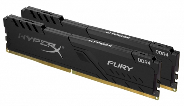 16GB 2400MHz DDR4 CL15 DIMM (Kit of 2) 1Rx8 HyperX FURY Black