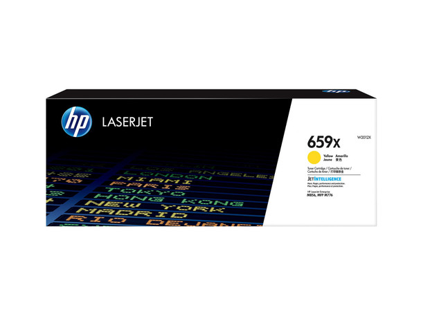 HP 659X (W2012X) LaserJet M776/M856 High Yield Yellow Toner Cartridge