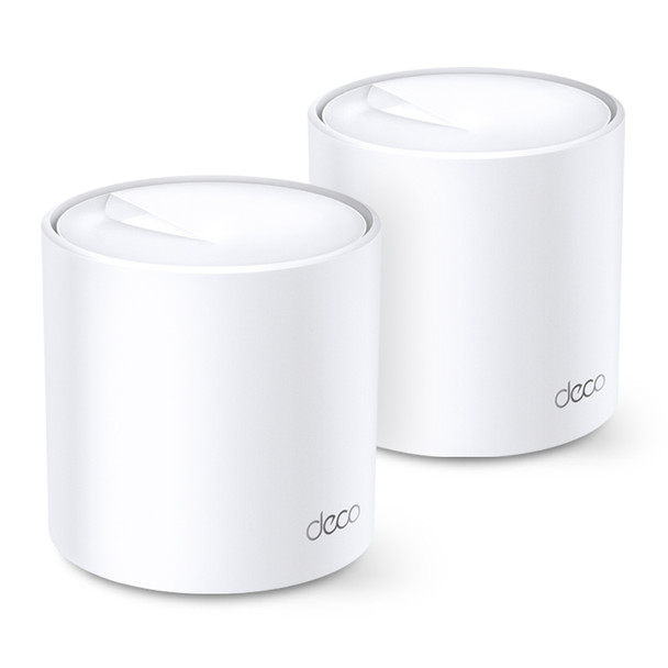 TP-Link Deco X20 2-Pack AX1800 Whole Home Mesh Wi-Fi 6 System