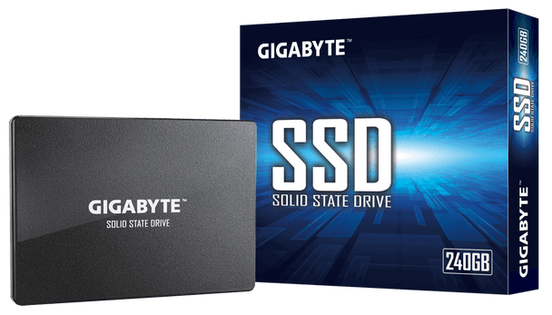 Gigabyte, SATA SSD, 2.5", 240GB, Read: up to 500MB/s(50k IOPs), Write: up to 420MB/s(75k IOPs), 3 Years Limited Warranty