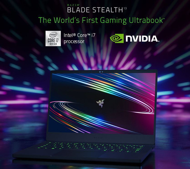 Razer Blade Stealth 13 (L2.5P/ 13.3" UHD 4K Touch/ i7-1065G7/ GTX 1650 Ti Max-Q/ 16GB RAM/ 512GB PCIe SSD/ Black/ 1.48kg)  - AUS/NZ Packaging