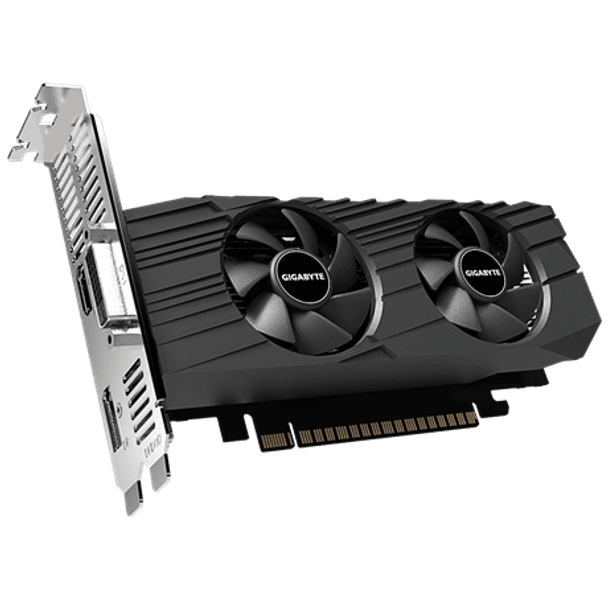 GIGABYTE NVIDIA GeForce GTX 1650 D6 OC Low Profile 4G