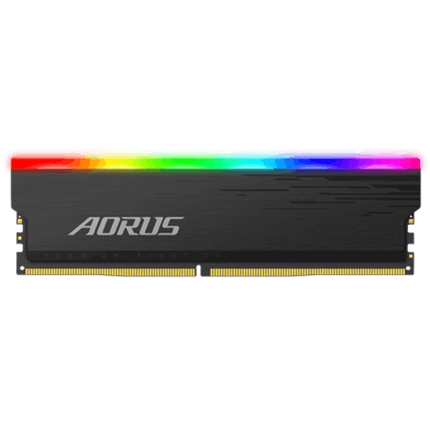 AORUS RGB Memory 4400MHz 16GB Memory Kit, Supports AORUS RGB Fusion 2.0, Selected High Quality Memory ICs, INTEL Z490 and AMD X570 Certificated.