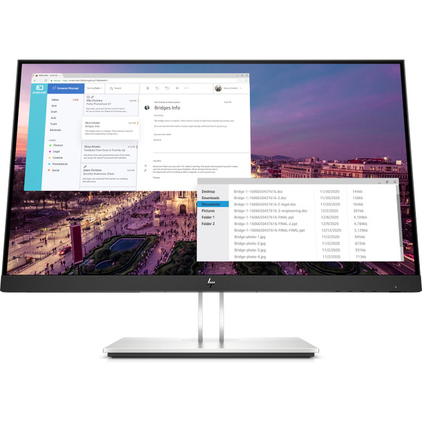 HP E-Series E23 G4 23" IPS 16:9 FHD Monitor (9VF96AA)