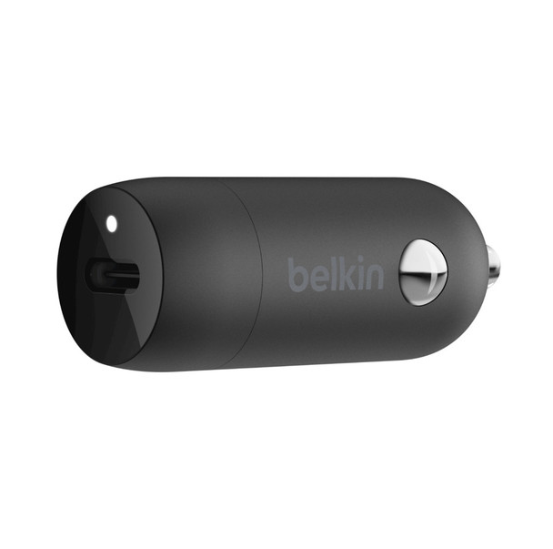 Belkin 1 Port Car Charger, 20w Usb-c (1) Pd, Black, 2 Yr With 2500 Cew