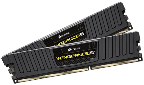 CORSAIR Vengeance LP 8GB (2x4GB) DDR3 DRAM DIMM 1600Mhz 9-9-9-24 Black Heat spreader 1.5V XMP 1.3