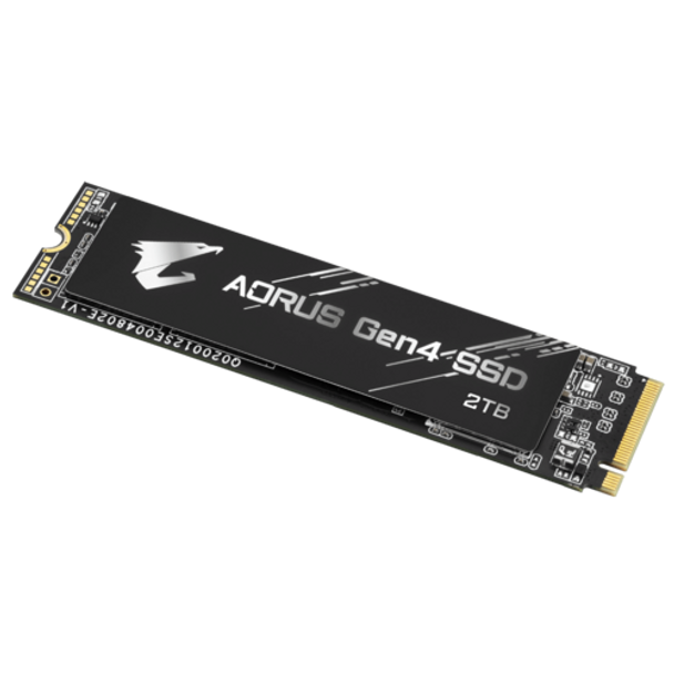 AORUS Gen4 SSD 2TB, M.2 2280, PCI-E 4.0x4, NVMe 1.3,TRIM & S.M.A.R.T, 5 YRS