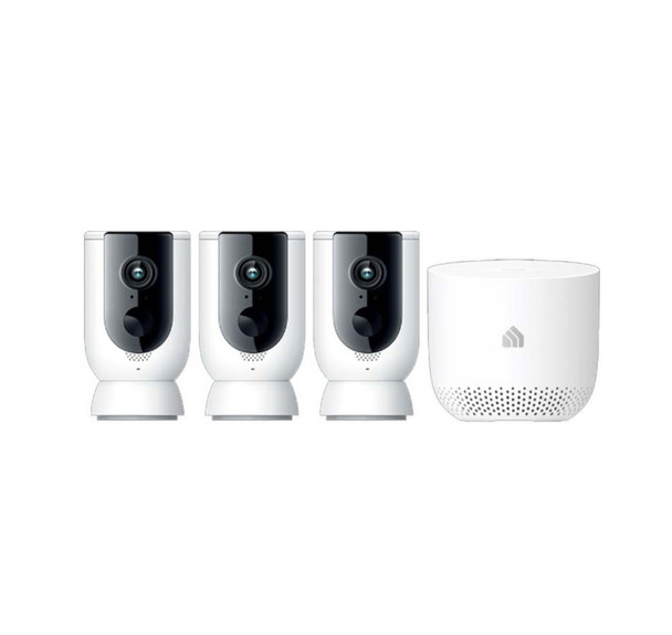 TP-Link Kasa Smart Wireless Camera System 3-pack with Hub