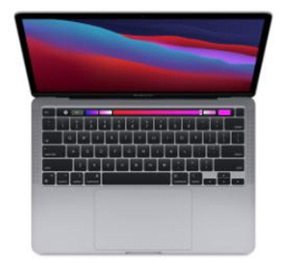 CTO 13-inch MacBook Pro with Touch Bar/Space Grey/Apple M1 chip with 8-core CPU and 8-core GPU/8GB/1TB SSD storage/M1 Chip/Backlit KB///