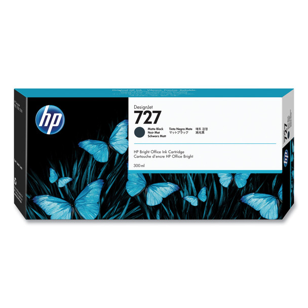 HP 727B 300-ml Photo Black DesignJet Ink Cartridge