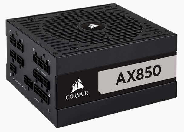 AX Series, 850 Watt, Titanium, Fully Modular Power Supply, AU Version
