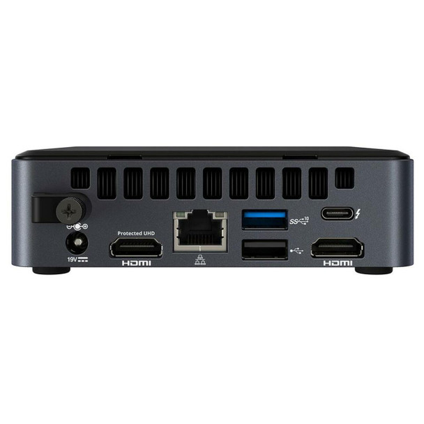 Intel NUC Ultra Mini PC Kit, I5-1135g7, Ddr4(0/2), M.2(0/1), Wl-ax, No Pwr Cord, 3yr Wty