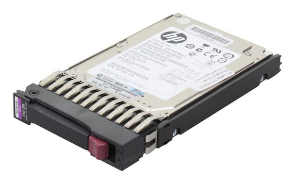 HPE 146GB 6G SAS 15K RPM SFF (2.5-INCH) DUAL PORT ENTERPRISE HDD. Option equivalent: 512547-B21