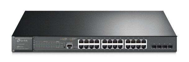 TP-Link Tl-sg3428mp Jetstream 28-port Gigabit L2 Managed Switch with 24port Poe+