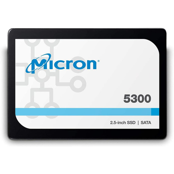 Micron (5300pro) 3.84TB 2.5" Sata Enterprise SSD, 540r/520w, 3yr Wty