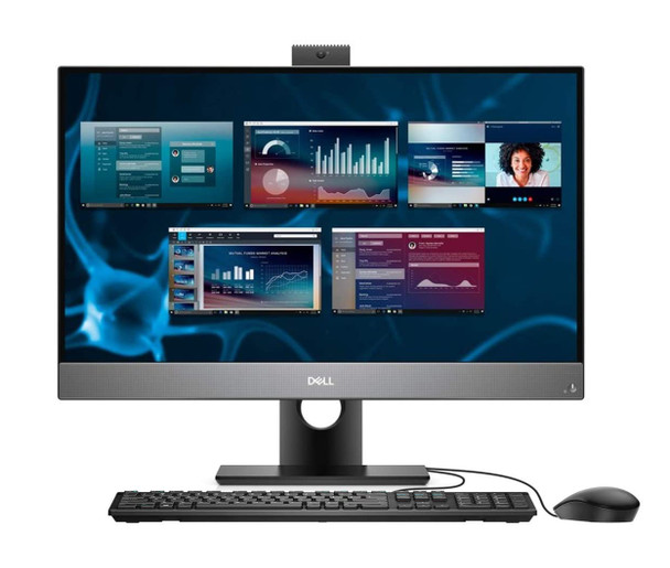 Dell Optiplex 7480 23.8" IPS Touch All-in-One Desktop PC I5-10500, 23.8" FHD, 8GB, 1TB HDD, Wl, W10p, 3yos