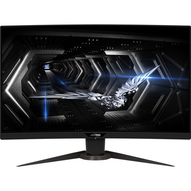 Gigabyte AORUS CV27Q Curved Gaming Monitor, 27", 165hz, va15000, 2560x1440, hdmi, dp Hbr3, 3yr