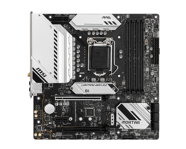 MSI MAG B560m Mortar Wi-Fi LGA 1200 MATX Motherboard