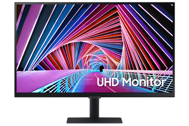 Samsung (S7) 27" UHD IPS LED Monitor (16:9), 3840x2160, 5ms, Dp, Hdmi, Hdr10, Vesa, 3yr