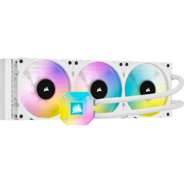 H150i ELITE CAPELLIX White Liquid CPU Cooler