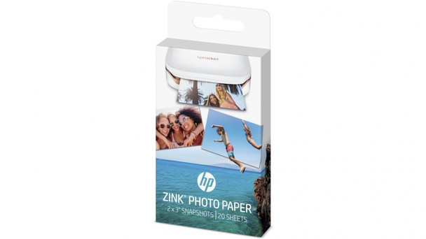 HP ZINK Paper 20 Pack 2x3