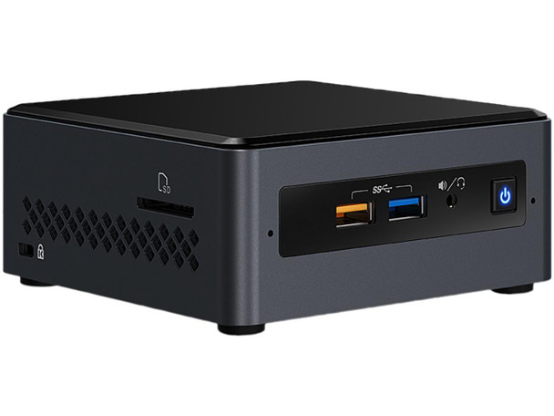 Intel NUC Mini PC Kit, Pen-j5005, Ddr4(0/2), Sata-2.5"(0/1),no Pwr Cord, 3yr Wty