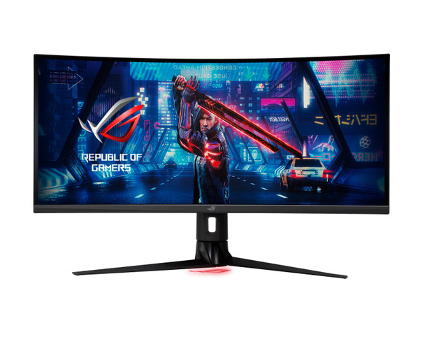 Asus ROG XG349C 34" UWQHD IPS 3440x1440 Ultrawide Curved Gaming Monitor, 180hz, 1ms, 1000:1, DP, HDMI H/adj, 3yr Wty