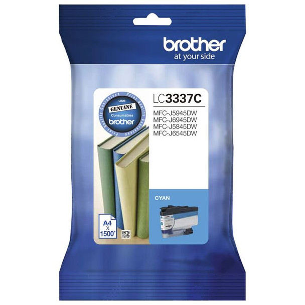 Brother LC-3337C Cyan Ink Cartridge